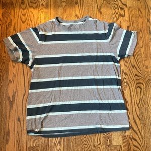Men’s Large Patagonia Striped pocket tee - used